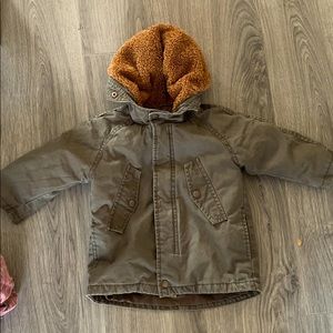 Zara baby boy coat 12/18